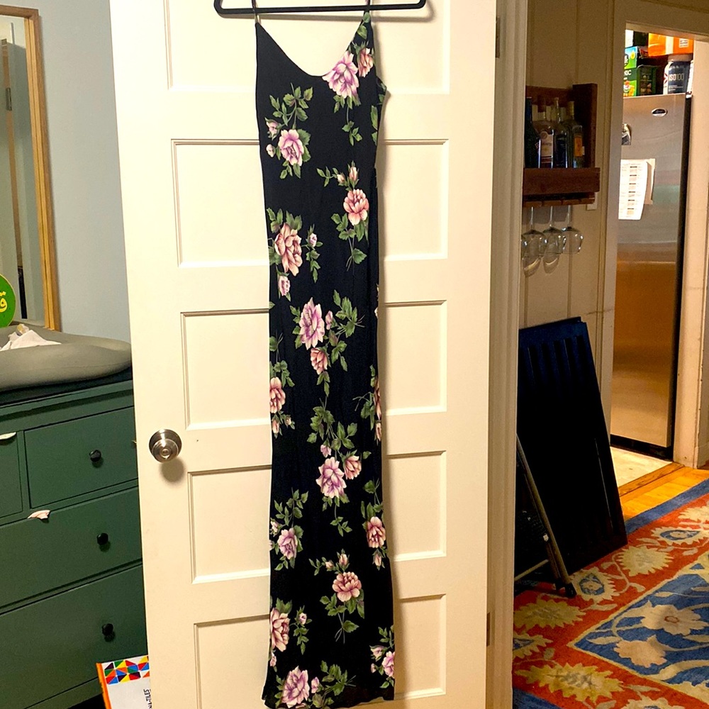 Blue Life floral maxi dress